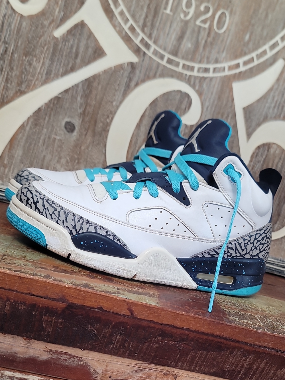 Nike Air Jordan Son Of Mars 'Hornets' Mens 8.5 Fair/Good. Fast Shipping